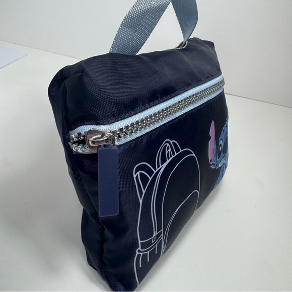NWT. Disney Primark Stitch packable Backpack.